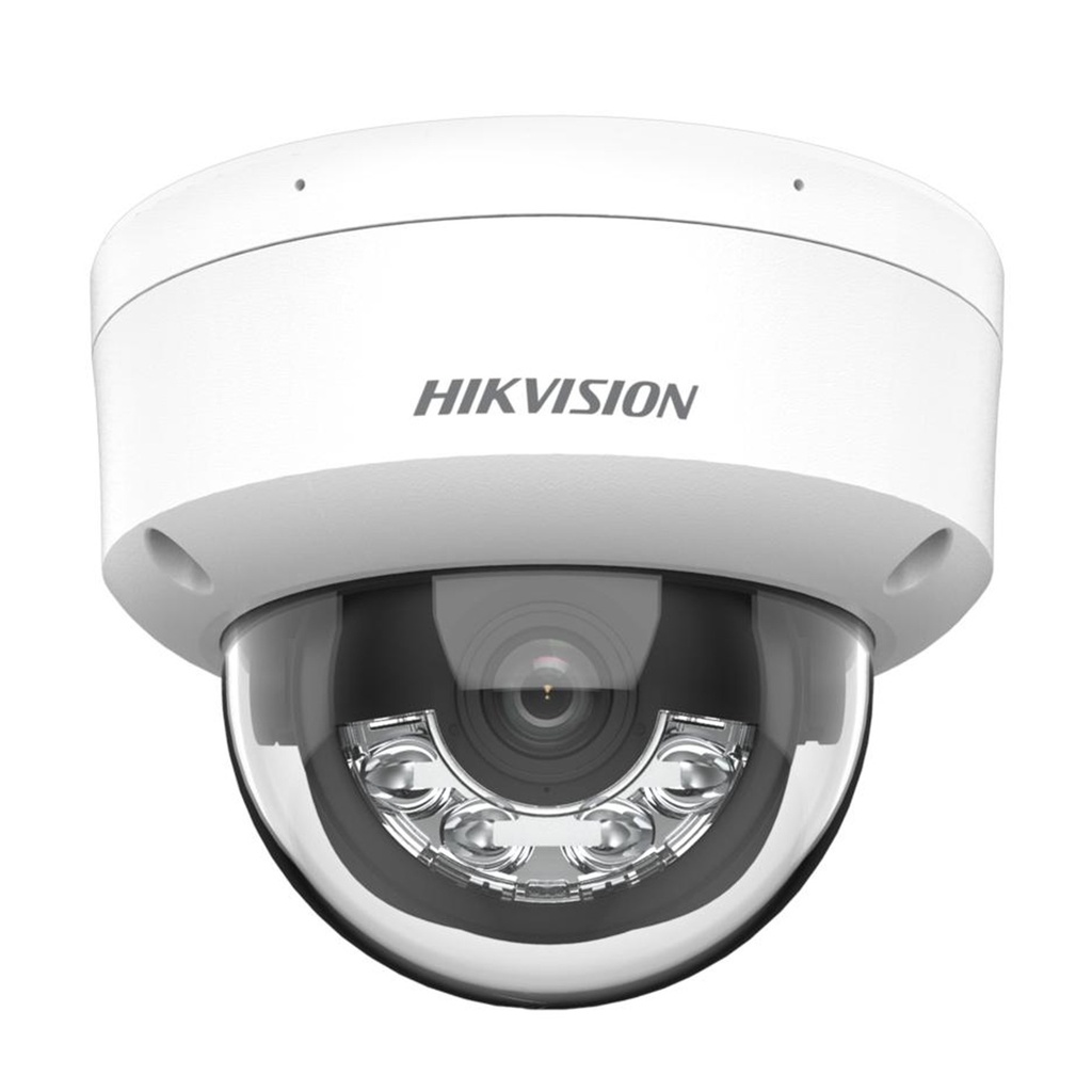 [DS-2CD1123G2-LIU(2.8mm)] Hikvision - Cámara HD Domo con Audio IP 1080P [2MP] Lente 2.8mm Acusense Dual Light [Metal/Plástico]