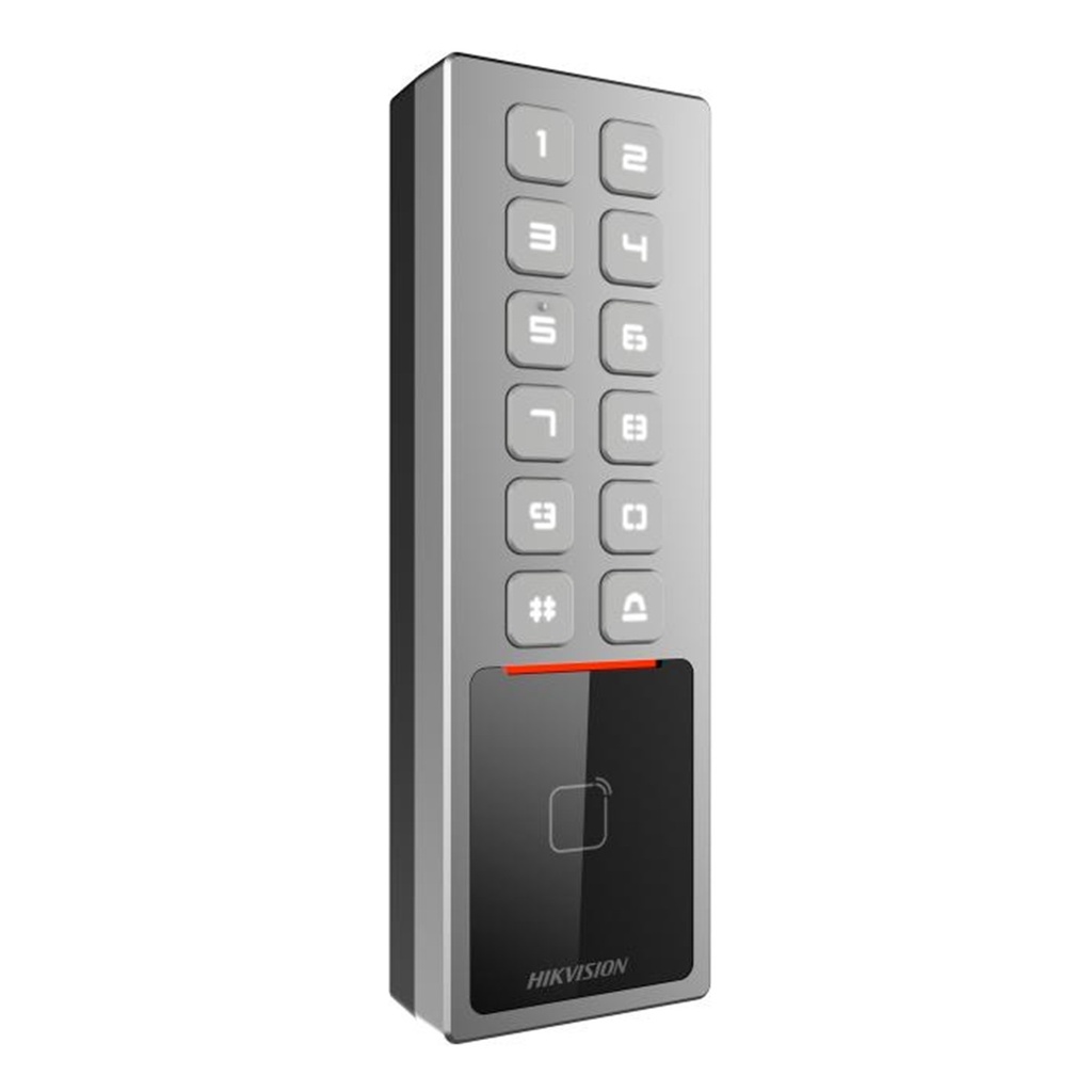 [DS-K1T805EBWX] Hikvision - Terminal de Control de Acceso Tarjeta EM Card, PIN y Bluetooth