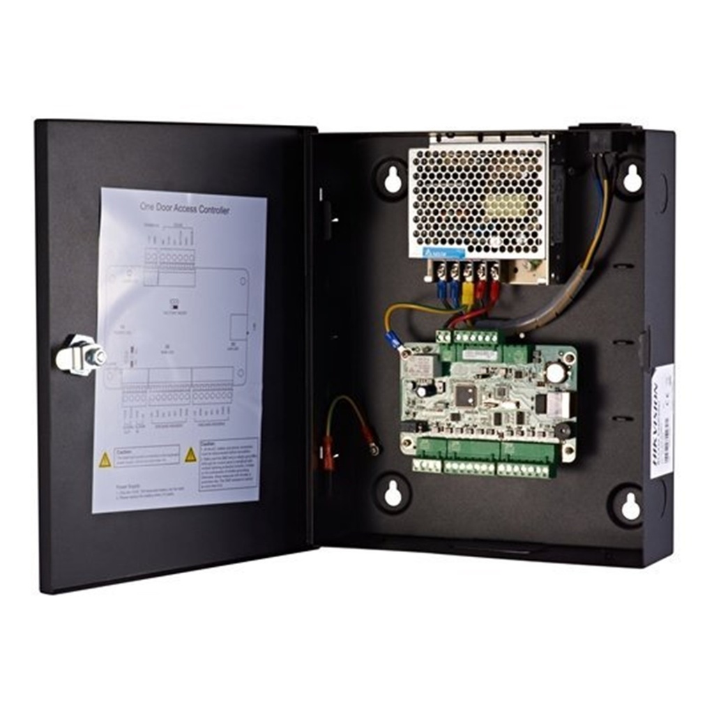 [DS-K2801] Hikvision - Controlador de Acceso Integrable con Videovigilancia 1 Puerta y 2 Lectores