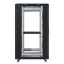 [FS6832-VDM/600x800] Onlink - Rack de Piso Cerrado 32U 600x800x1609mm con Puerta Frontal de Vidrio y Doble Puerta Trasera de Malla