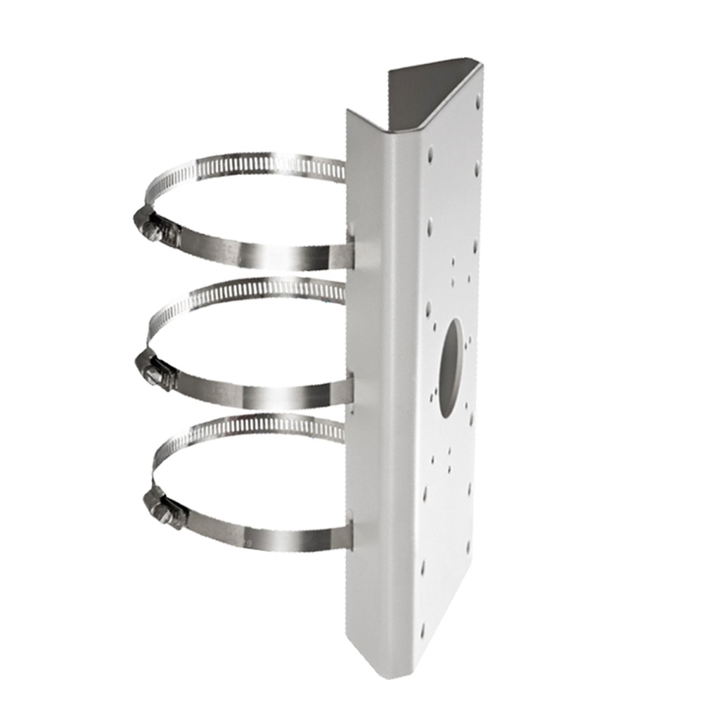 [DS-1475ZJ-SUS] Hikvision - Montaje para Poste de Cámaras Domo/Bullet DS-2CD27XX / DS-2CD26XX