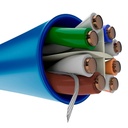 [AB356NXT32] Nexxt - Cable UTP Categoria 6 100% Cobre 24AWG CM Interior Azul [305m/1000ft]