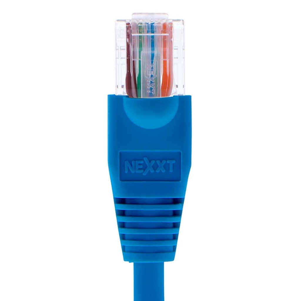 [AB361NXT24] Nexxt - Patch Cord UTP Multifilar Categoria 6E Azul 24AWG Revestimiento CM [3M/10ft] [Unidad]