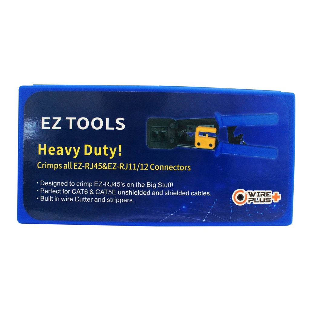 [ACC-CRIMP-EZ] Wireplus - Crimpeadora Redes para Conectores Pass-Through Pasante