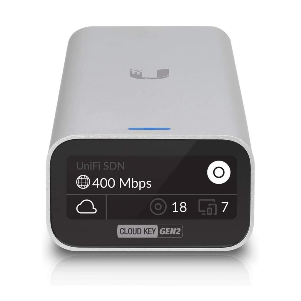 [UCK-G2] Ubiquiti - UniFi Cloud Key Gen2 para gestionar dispositivos UniFi, portal cautivo, alertas, configura vía remota, etc.