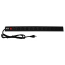 [STC-PDU12] STC - Regleta Rack PDU 12 Tomas 15Amp 120V