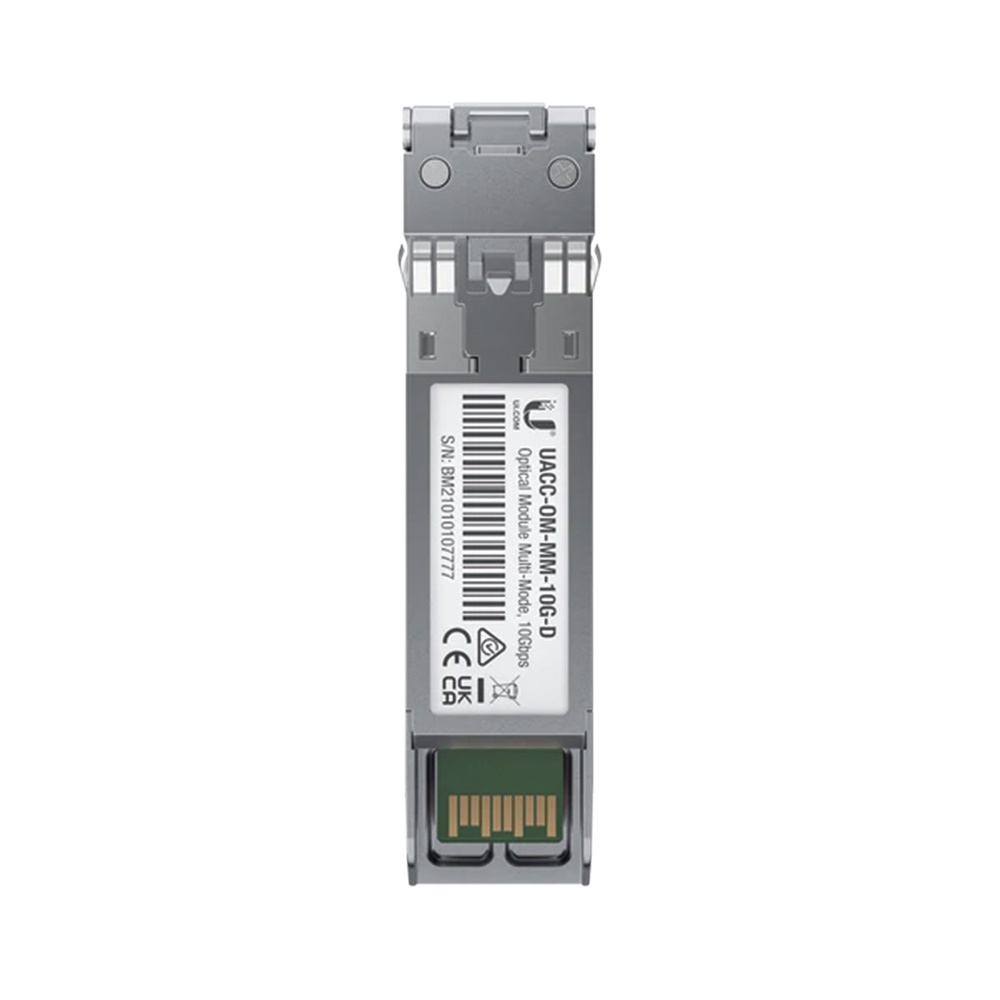 [UACC-OM-MM-10G-D-20] Ubiquiti - UFiber Módulo SFP+ 10G Transceptor MiniGibic MultiModo 10Gbps Hasta 300 Metros Conectores LC [20-Pack]