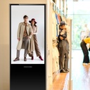 [DS-D6043UL-B/S] Hikvision - Pantalla de 43" 4K para Publicidad Digital Base para Piso (Totem) Puertos USB Entrada de Video HDMI y VGA WiFi Altavoz Integrada