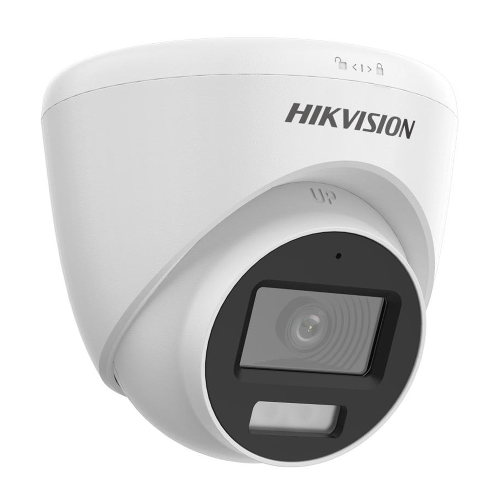 [DS-2CE78K0T-LFS(2.8mm)] Hikvision - Cámara HD Domo con Audio y Smart Hybrid Light 3K [5MP] Lente 2.8mm [Metal/Plástico]