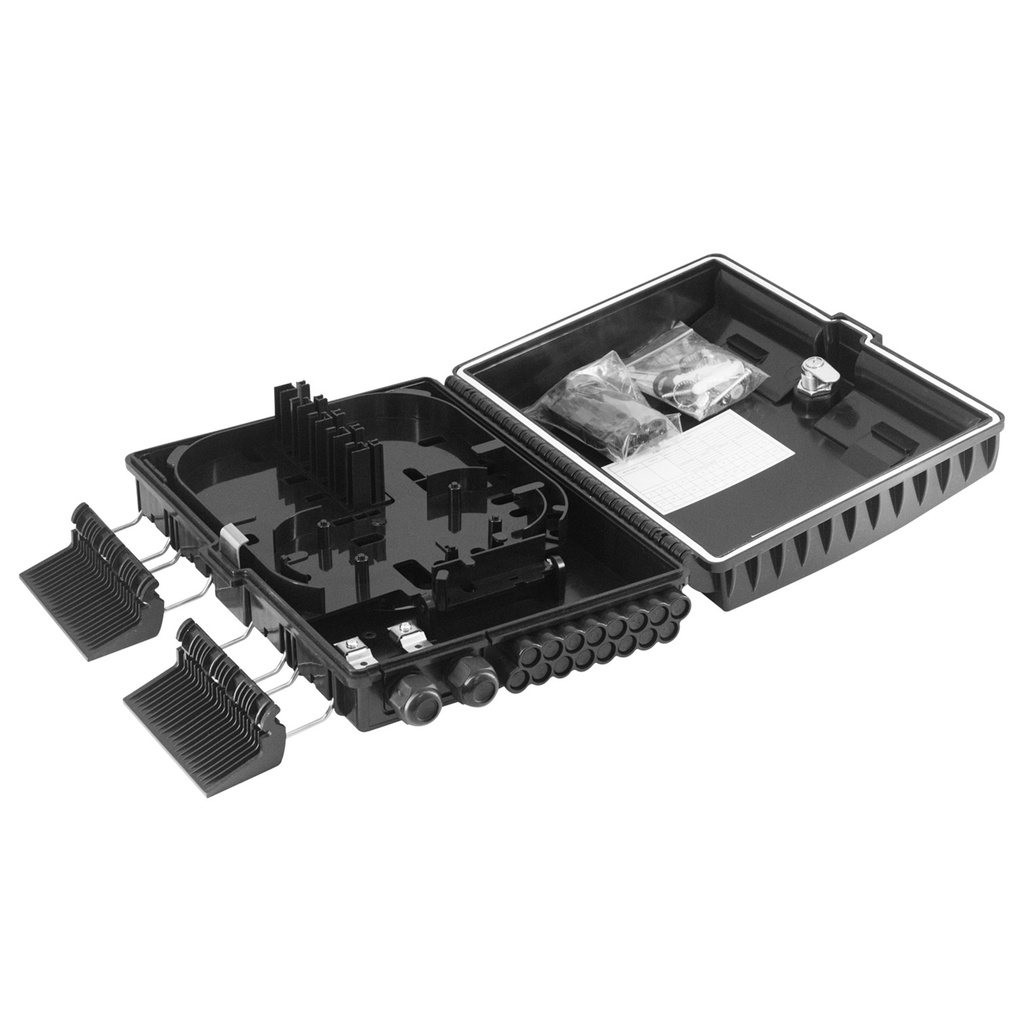 [ATB-CAJANAP16] Beconnect - Caja de Distribucion NAP [Vacia] FTTH  para exteriores 16 hilos Fibra Optica 