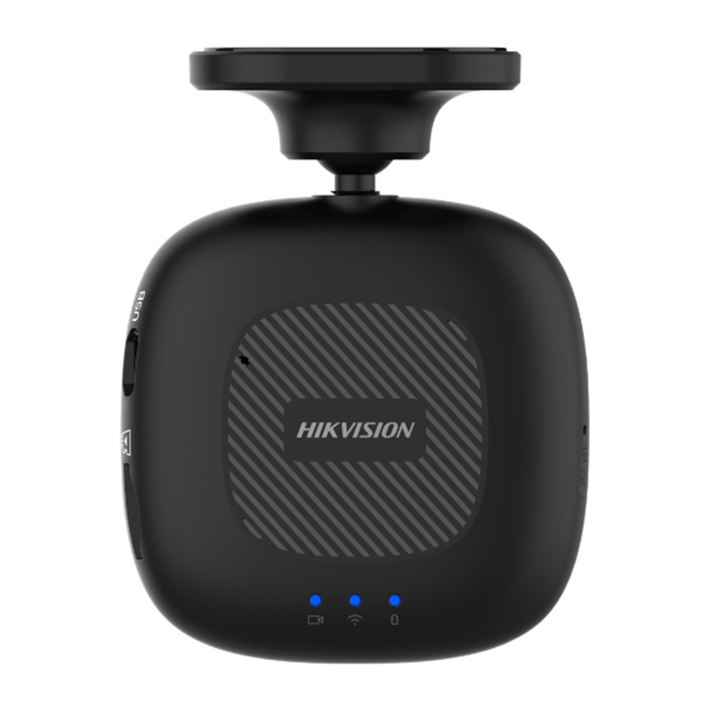 [AE-DC2015-B1] Hikvision - Cámara Móvil (Dash Cam) para Vehículos H.264 Micrófono y Bocina Integrado Wi-Fi Micro SD Conector USB G-Sensor