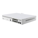 [CSS610-8P-2S+IN] Mikrotik - Cloud Smart Switch 610-8P-2S+IN, (SwitchOS), desktop enclosure 