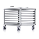 [U-Rack-6U-TL] Ubiquiti - Mini Rack sin herramientas de 6U con un panel de conexión en blanco de 24 puertos y paño de microfibra