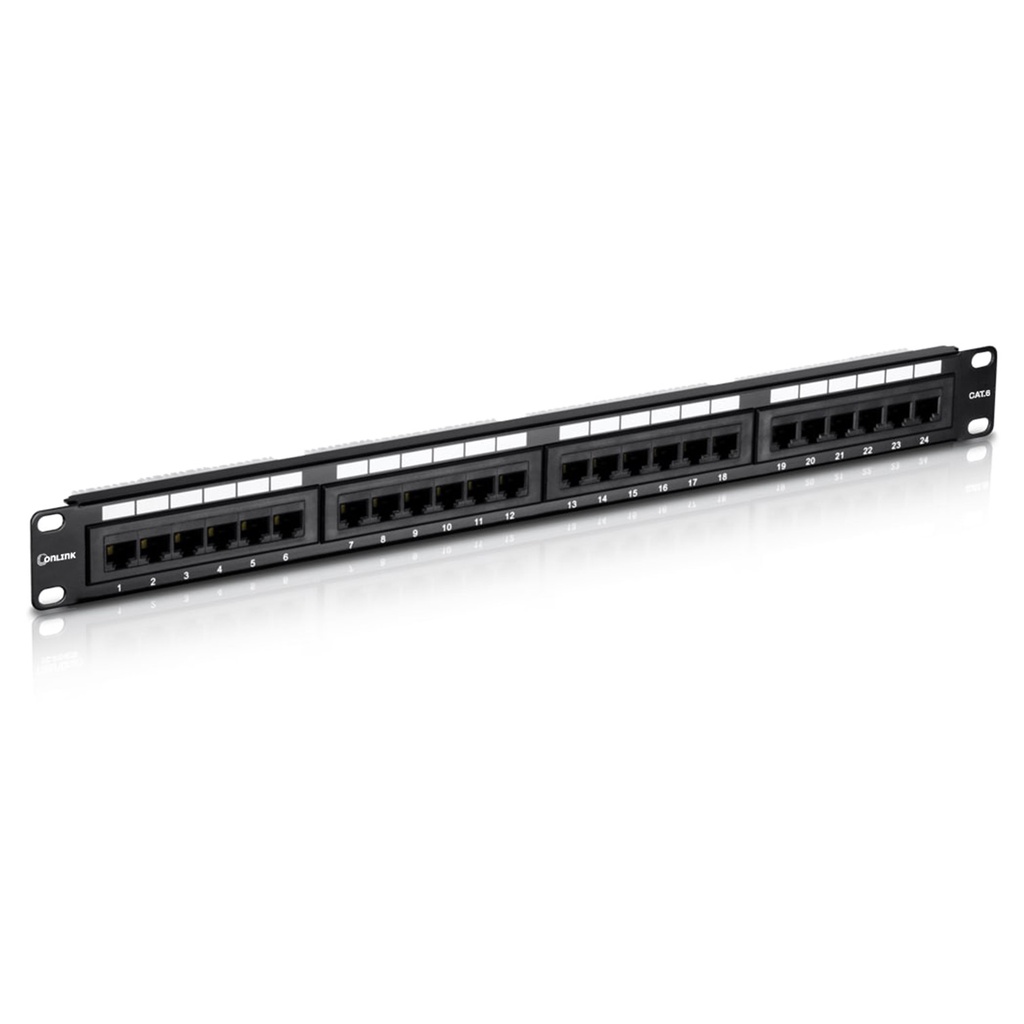 [PN-UTP624] Onlink - Patch Panel 24 Puertos 19" 1U Categoria 6