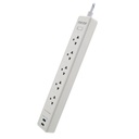 [FSP-512USBW] Forza - Protector Contra Sobretensiones 12001540W, 120V-240V 5 Salidas