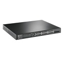 [TL-SG3428MP] TP-Link - Switch Administrable JetStream de 28 puertos Gigabit L2 con PoE+ de 24 puertos
