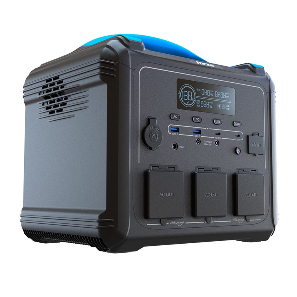 [FPP-T1200] Forza - Titan 1200W Generador eléctrico portátil 110V/120V 3AC/8DC