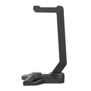 [AC304-BLACK] Fantech - Soporte para Audifonos de Torre II Negro