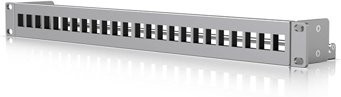 [UACC-Rack-Panel-Patch-Blank-24] Ubiquiti - Patch Panel sin couplers para montaje en rack de 24 puertos