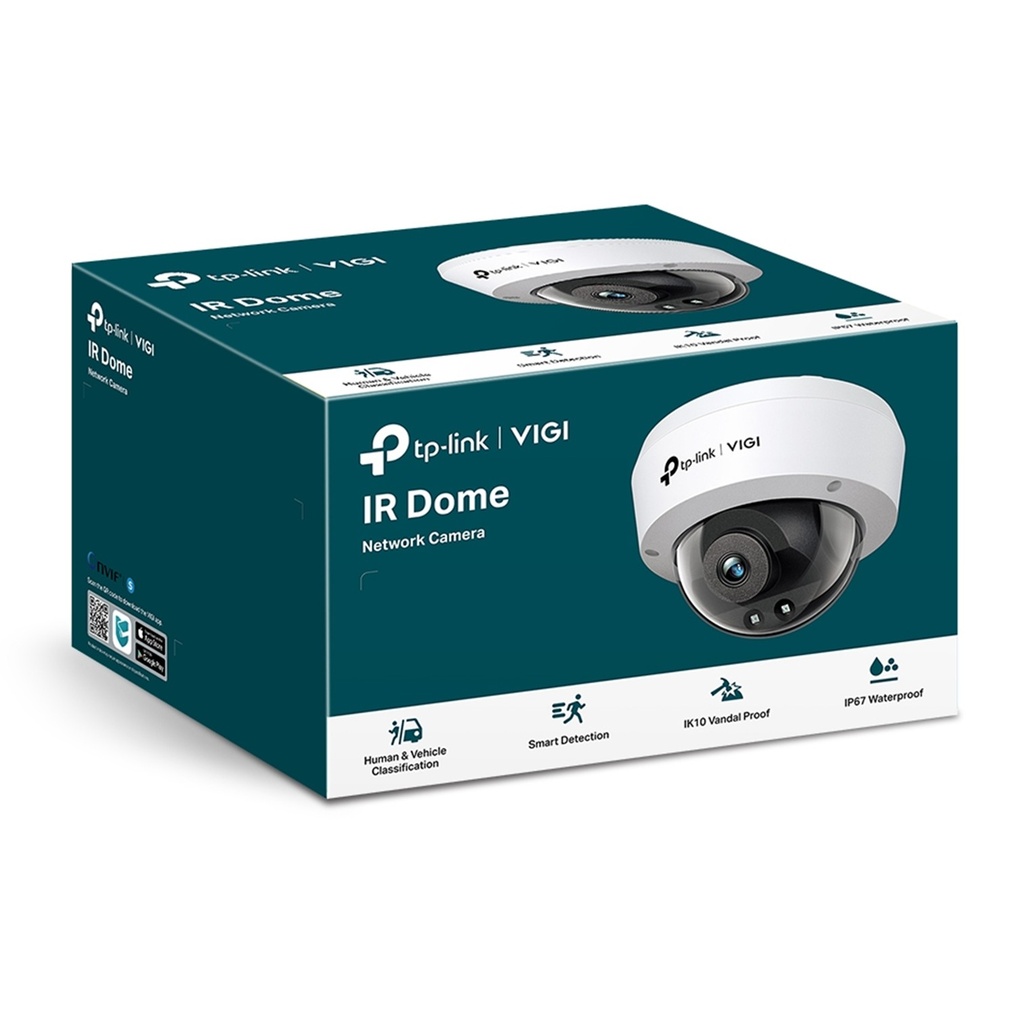 [C240I-4] Vigi by TP-Link - Cámara Domo IP con IR de [4MP]