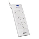 [FSP-1221USBCW] Forza - Protector de Voltaje 1625W/2700J 110V/240V [12] Tomas + [3] USBA + [1] USBC