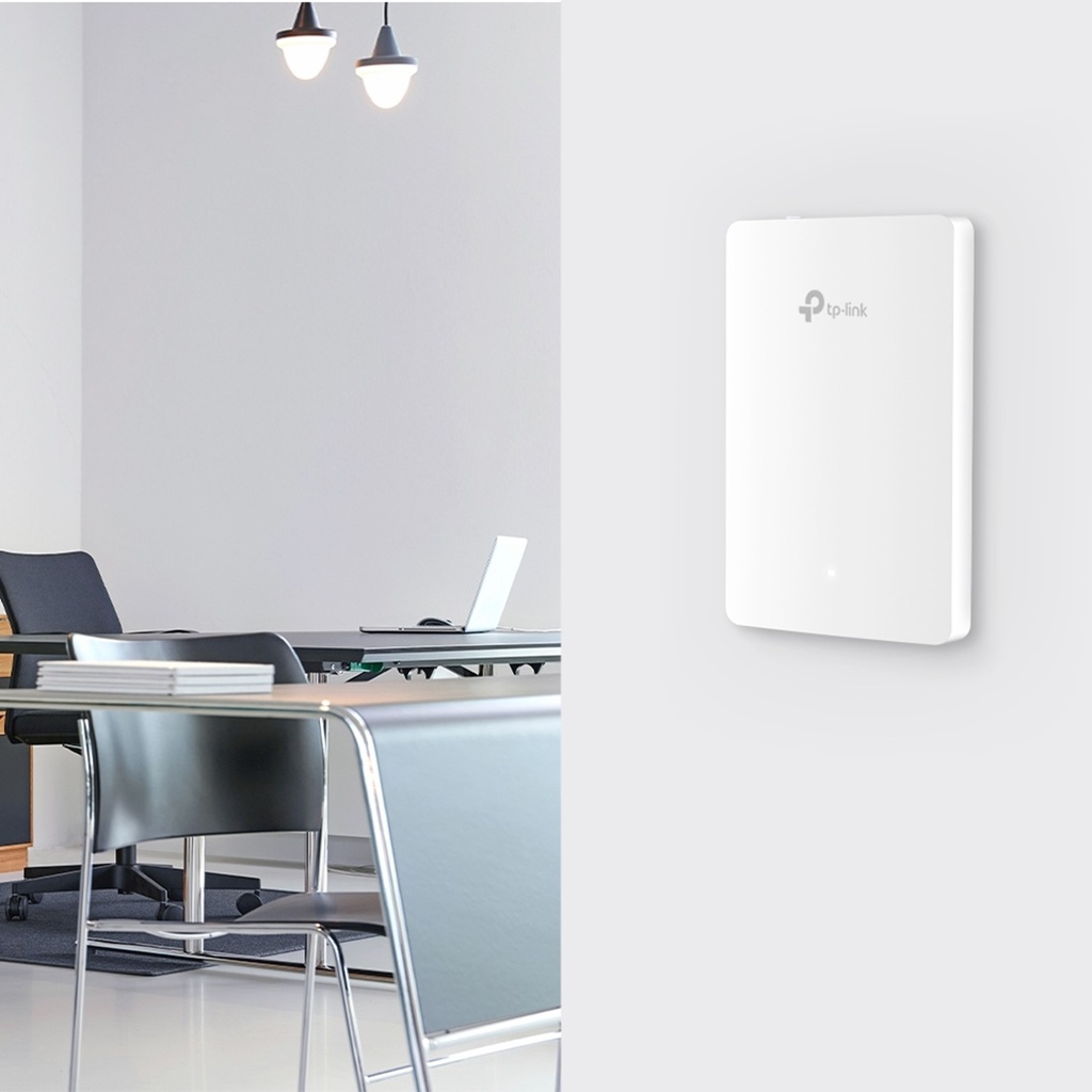 [EAP615-WALL] TP-Link - Punto de Acceso Wi-Fi 6 de Montaje en Pared AX1800