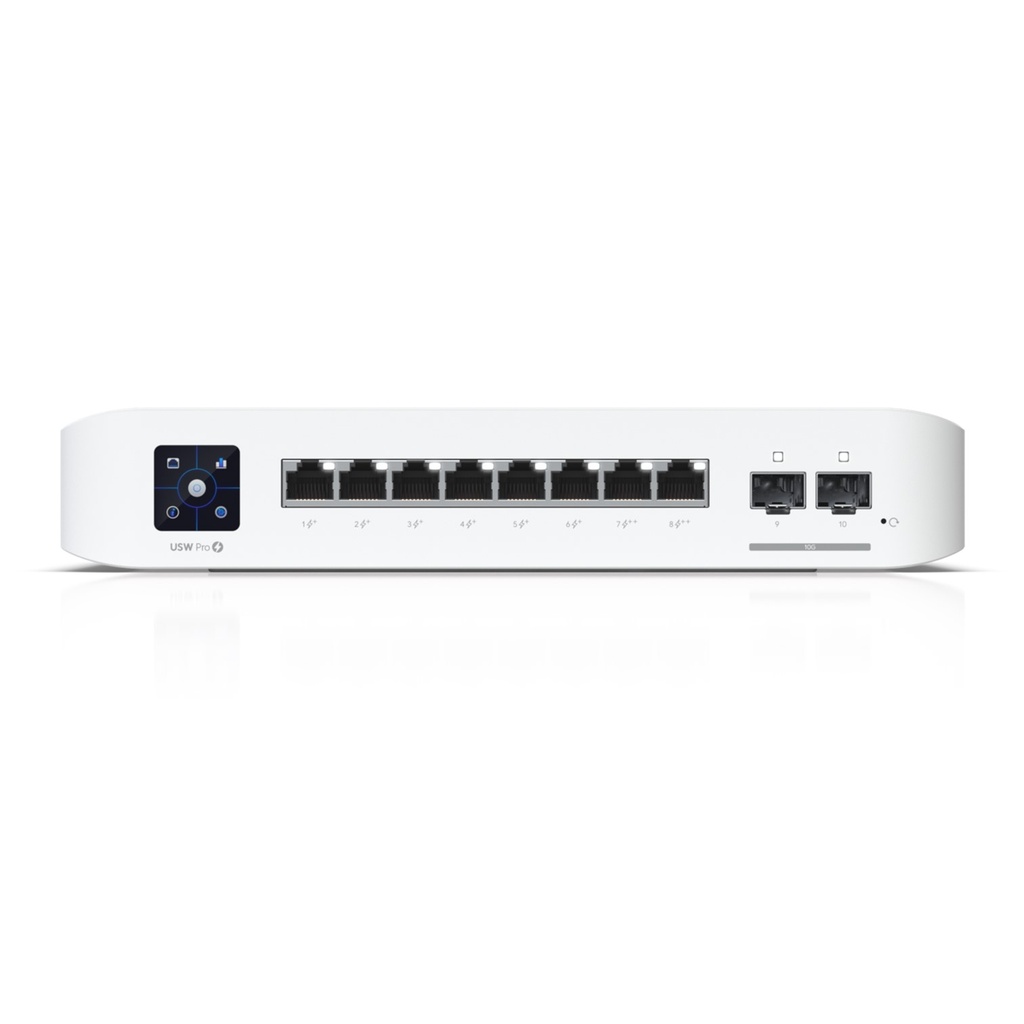 [USW-Enterprise-8-PoE] Ubiquiti - Switch Enterprise 8 PoE Conmutador PoE Multi-Gigabit de capa 3 gestionado de 8 puertos