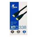 [XTC-338] Xtech - Cable con conector HDMI Macho a HDMI Macho hasta 3840x2160p  30AWG