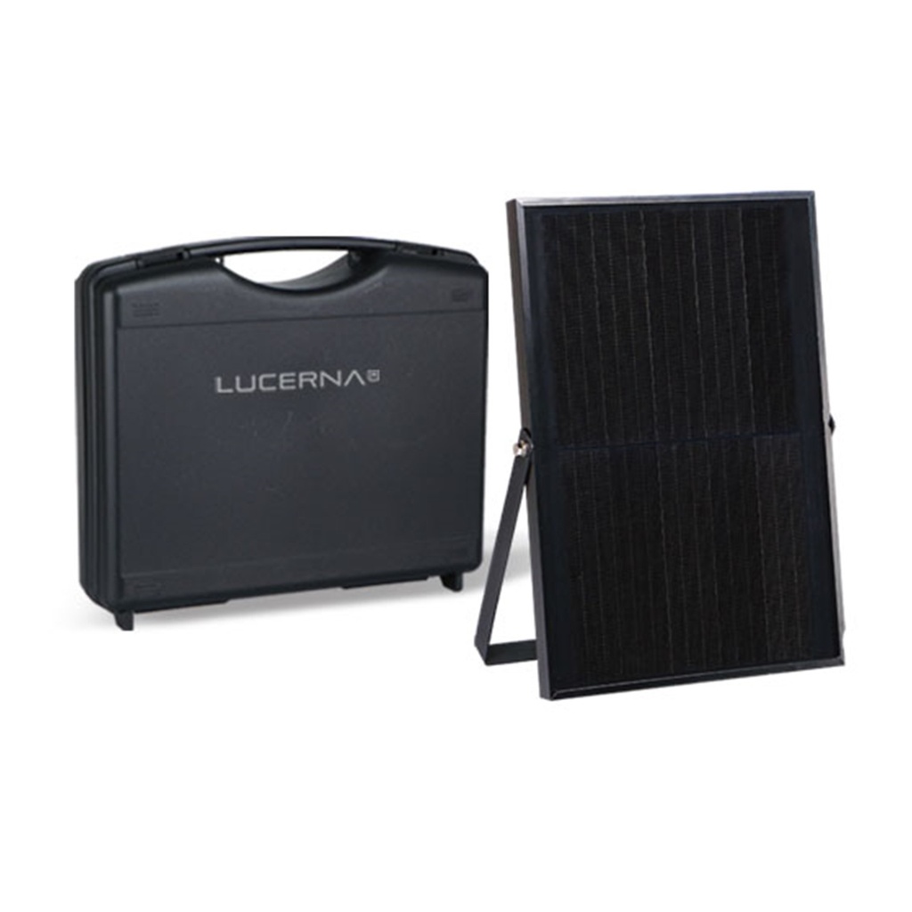 [RSM50] Lucerna - Reflector Led Blanco Solar con Puerto USB 50W IP65 6500K