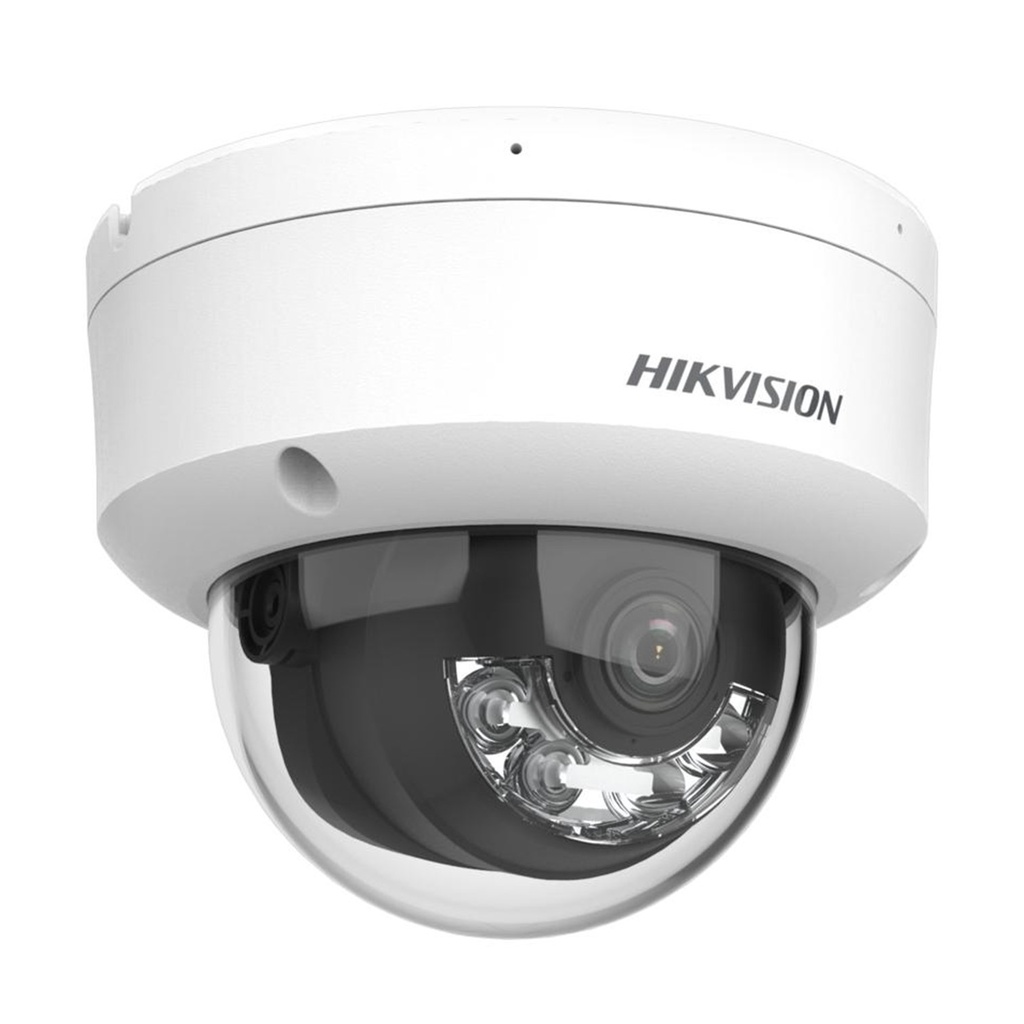 [DS-2CD1163G2-LIUF] Hikvision - Cámara de Red Domo Fija con Luz Hibrida 6MP