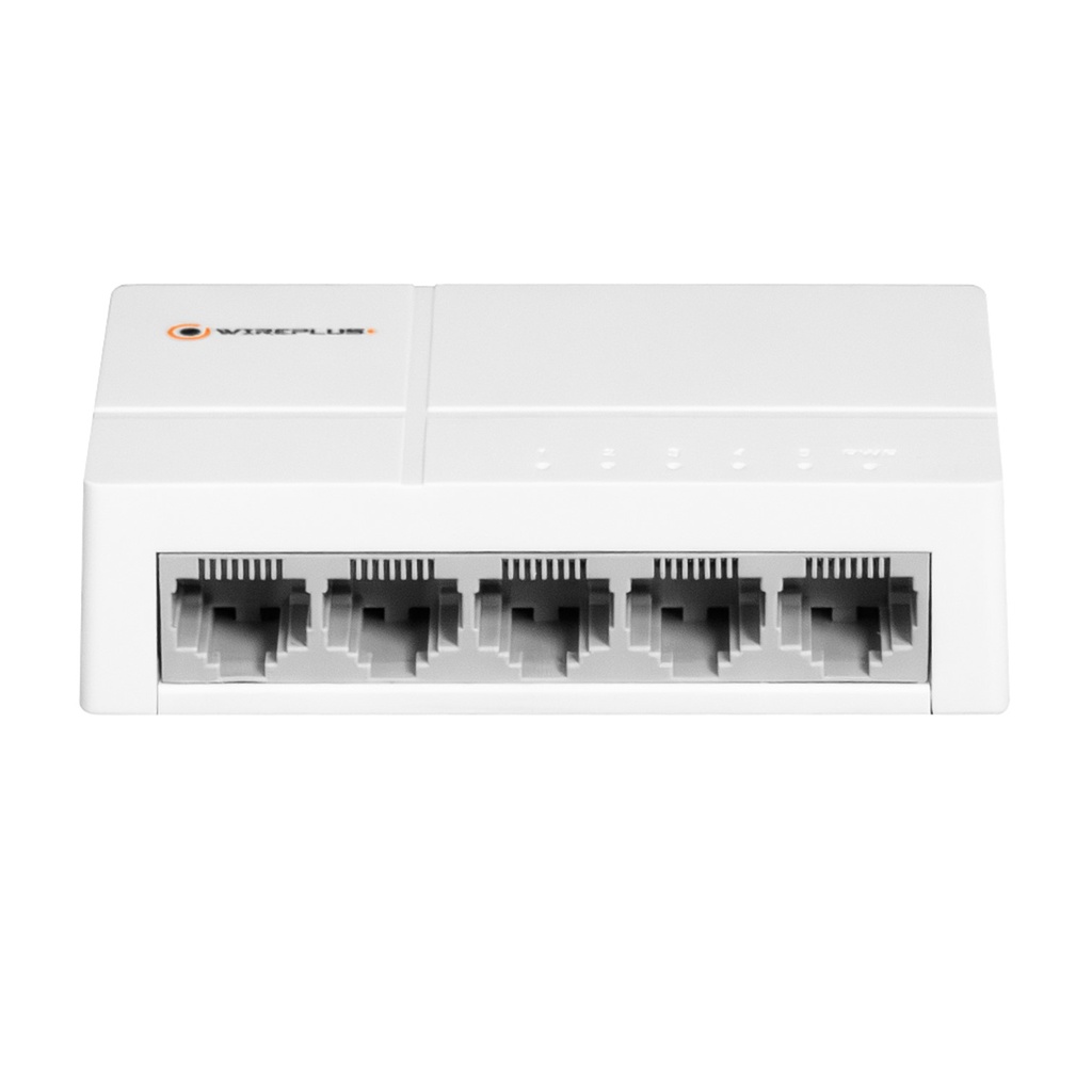 [WP-105P] Wireplus - Switch de Escritorio de 5 Puertos a  a 10/100 Mbps