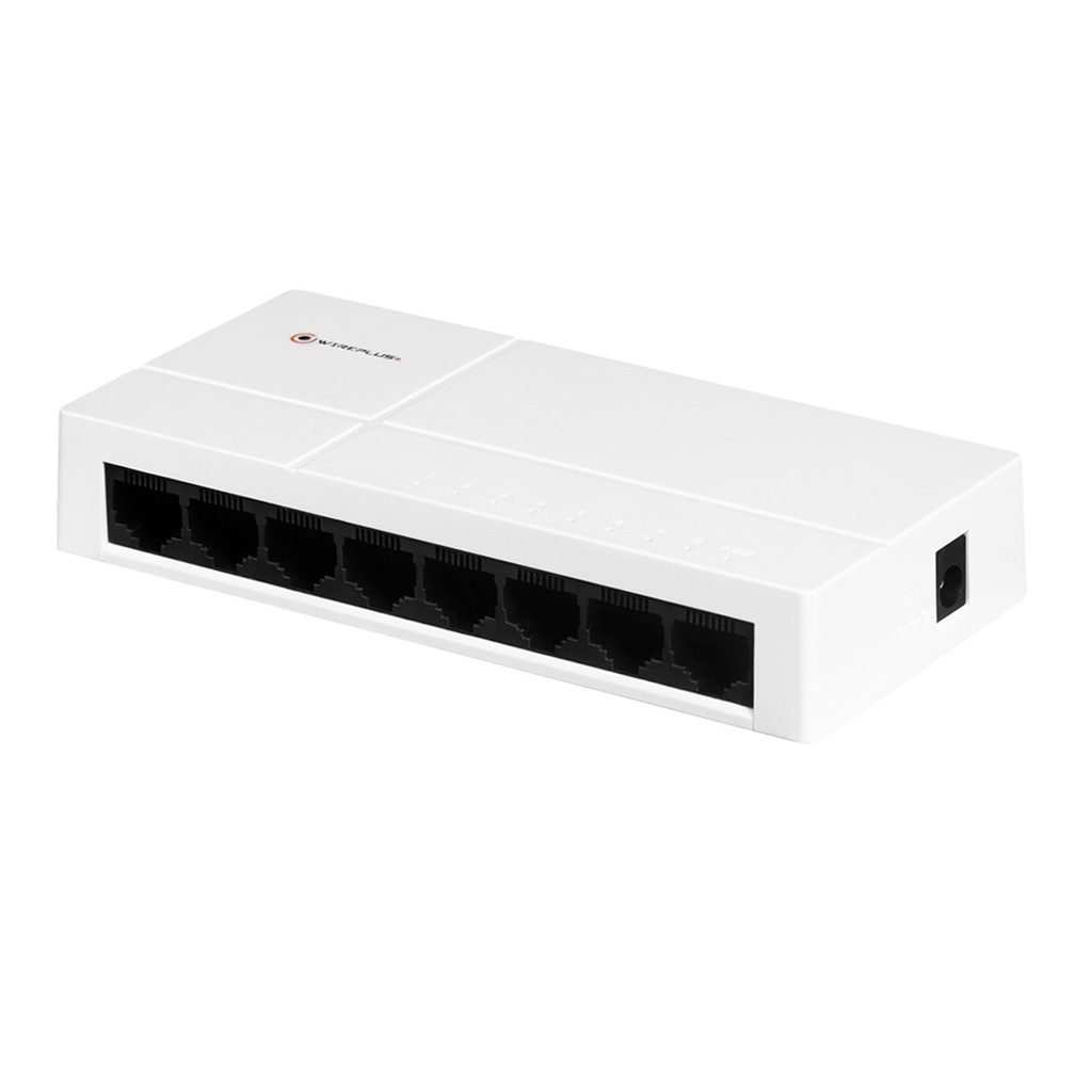 [WP-1008G]  Wireplus - Switch de Escritorio de 5 Puertos a Gigabit