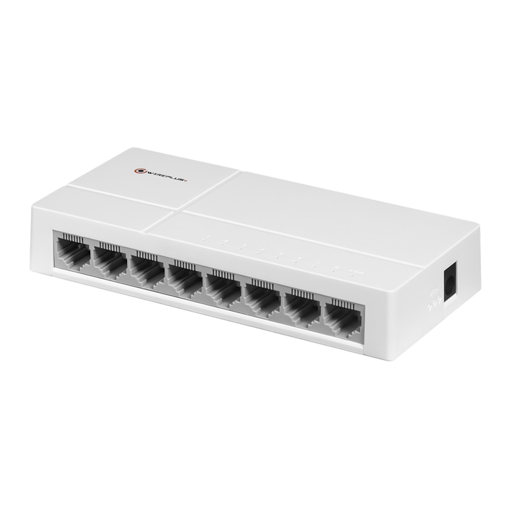[WP-108P] Wireplus - Switch de Escritorio de 5 Puertos a  a 10/100 Mbps