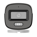 [DS-2CE10DF0T-LPFS(2.8mm)] Hikvision - Cámara HD Bullet ColorVU Dual Ligth con Audio 1080P [2MP] Lente 2.8mm [Plástico]