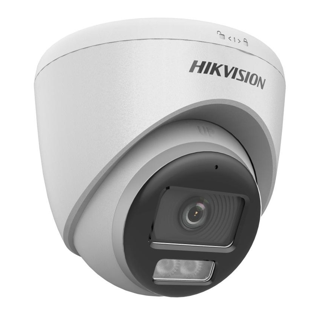 [DS-2CE72KF0T-LFS(2.8mm)] Hikvision - Cámara HD Domo ColorVU Dual Ligth 3K [5MP] Lente 2.8mm [Metal/Plástico]