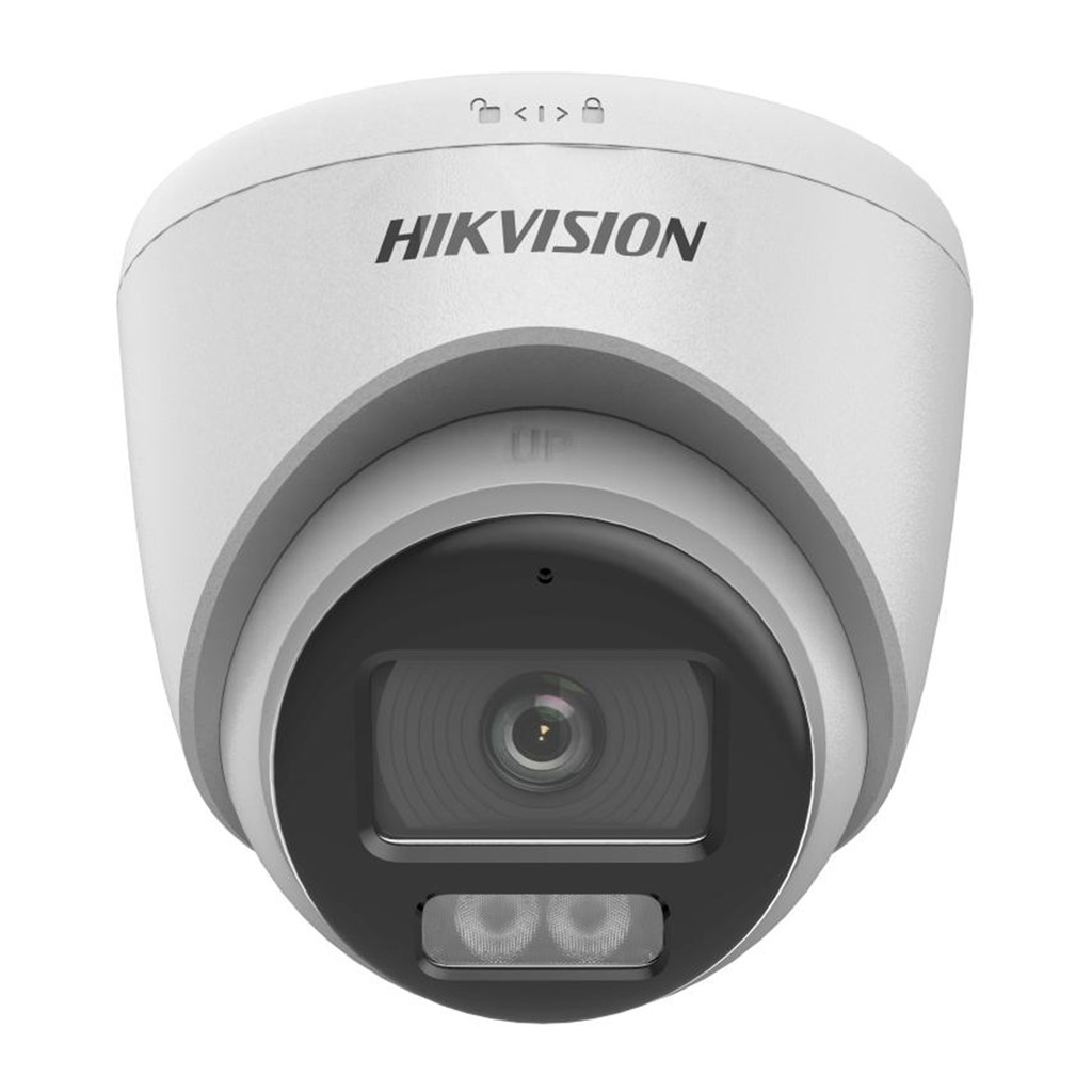 [DS-2CE72KF0T-LFS(2.8mm)] Hikvision - Cámara HD Domo ColorVU Dual Ligth 3K [5MP] Lente 2.8mm [Metal/Plástico]