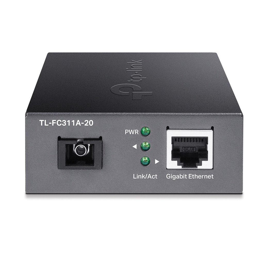 [TL-FC311A-20] TP-Link - Convertidor de medios Gigabit WDM