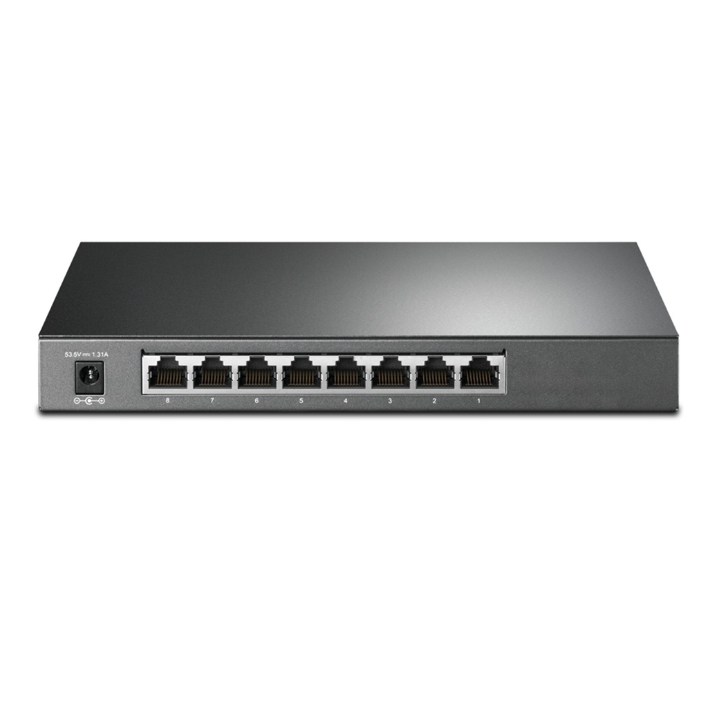 [TL-SG2008P] TP-Link - Switch Inteligente JetStream Gigabit de 8 Puertos con 4 Puertos PoE+