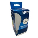 Bombillo LED Bulbo 12W 6500K Luz Fria Rosca E27 IG-BL12W (10 Unidades) Igoto