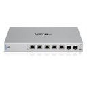 [US-XG-6POE] Ubiquiti - Switch UniFi 7 puertos [1 Puerto Consola + 4 Puertos PoE++ 802.3bt + 2 Puertos SFP+]
