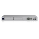 [UDM-Pro-Max] Ubiquiti - UniFi OS Console Dream Machine PRO MAX Administra hasta 200 dispositivos UniFi 128 GB SSD Integrados Pantalla Táctil 1.3"