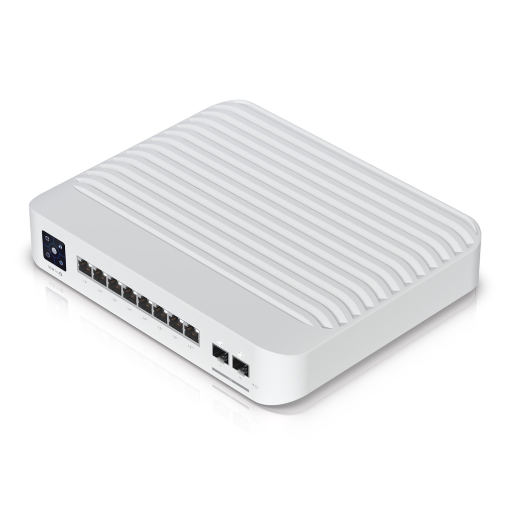 [USW-Pro-8-PoE] Ubiquiti - Switch Capa 3 de 8 Puertos con Salida PoE+ y PoE++ [6 Puertos GbE PoE+ + 2 Puertos GbE PoE++ + 2 Puertos 10G SFP+] 120W