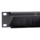 [STC-R-BP-1U] STC - Panel Organizador Pasa Cables de Cepillo 1U 19"