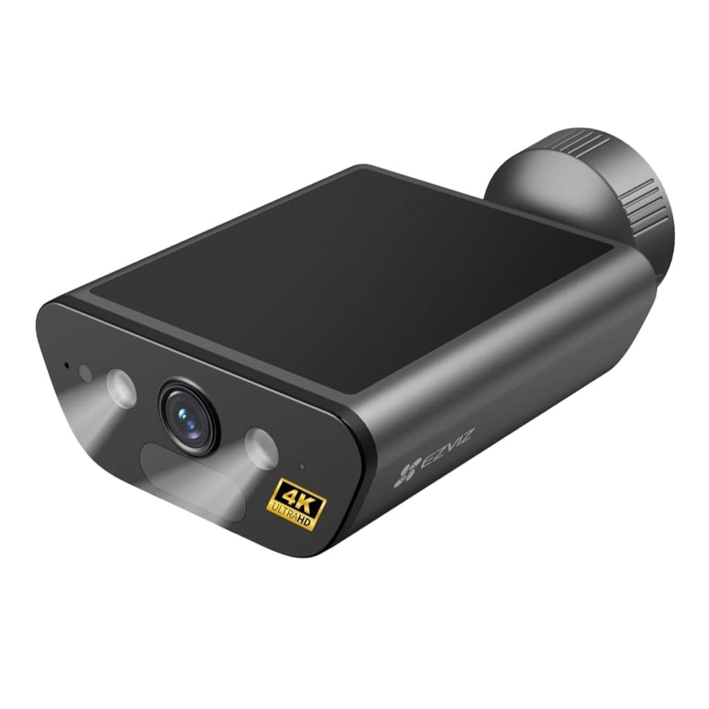 [CS-EB5-R100-2F8WFL] Ezviz - Cámara Tipo Bullet Inalambrica HD 4K [8MP] WiFi a Bateria + Panel Solar Integrado