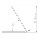 [DHI-ESL-BT02] Dahua - Soporte ESL de Mesa Compatible: E058A-N [96.5x73.7x72.1mm] Material Acrílico