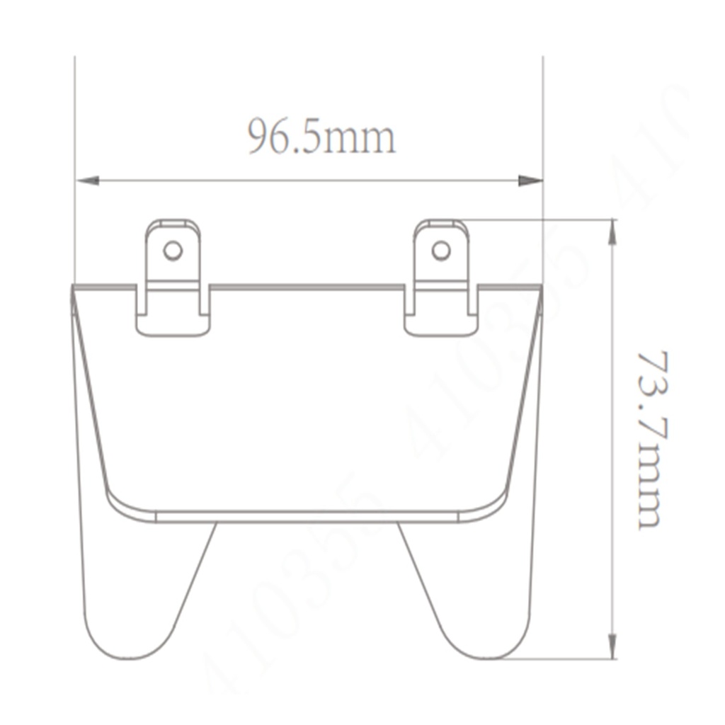 [DHI-ESL-BT02] Dahua - Soporte ESL de Mesa Compatible: E058A-N [96.5x73.7x72.1mm] Material Acrílico