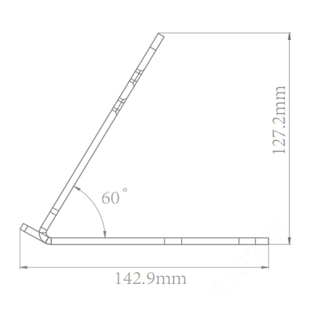 [DHI-ESL-BT03] Dahua - Soporte ESL de Mesa Compatible: E102A-N [121.6x125.4x107.5mm] Material Acrílico