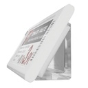 [DHI-ESL-BT04] Dahua - Soporte ESL de Mesa Compatible: E015A, E015C, E018A, E021A, E021C, E021C-F, E026A, E026C, E026C-F, E029A, E029C [50x23x34.3mm] Material PC