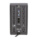 [R-SMART1510] CDP - UPS Interactivo con Regulador de 1500Va / 900W / 120V con Pantalla LCD 10 Salidas NEMA 5-15 [5 Salidas AVR/UPS + 5 Salidas Supresoras de Picos]