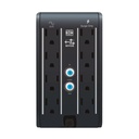 [R2C-AVR1008] CDP - Regulador de Voltaje Automático de 1000Va 4 Salidas Reguladas NEMA 5-15